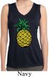 Distressed Pineapple Ladies Sleeveless Moisture Wicking Shirt