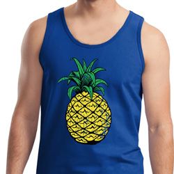 Distressed Pineapple Mens Tank Top