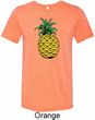 Distressed Pineapple Mens Tri Blend Crewneck Shirt