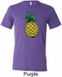 Distressed Pineapple Mens Tri Blend Crewneck Shirt