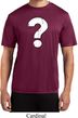 Distressed Question Mens Moisture Wicking Shirt