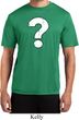 Distressed Question Mens Moisture Wicking Shirt