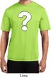 Distressed Question Mens Moisture Wicking Shirt