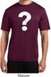 Distressed Question Mens Moisture Wicking Shirt