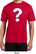 Distressed Question Mens Moisture Wicking Shirt