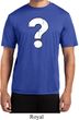 Distressed Question Mens Moisture Wicking Shirt