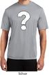 Distressed Question Mens Moisture Wicking Shirt