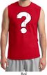 Distressed Question Mens Muscle Shirt