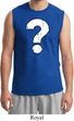 Distressed Question Mens Muscle Shirt