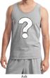Distressed Question Mens Tank Top