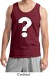 Distressed Question Mens Tank Top