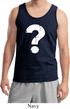 Distressed Question Mens Tank Top