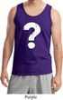 Distressed Question Mens Tank Top