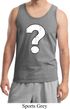 Distressed Question Mens Tank Top