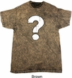 Distressed Question Mineral Tie Dye Shirt