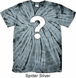 Distressed Question Spider Tie Dye Shirt
