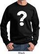 Distressed Question Sweat Shirt