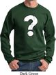 Distressed Question Sweat Shirt