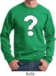 Distressed Question Sweat Shirt