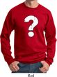 Distressed Question Sweat Shirt