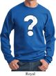 Distressed Question Sweat Shirt