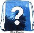 Distressed Question Tie Dye Bag