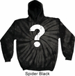 Distressed Question Tie Dye Hoody