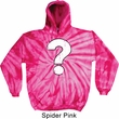 Distressed Question Tie Dye Hoody