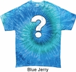 Distressed Question Tie Dye Shirt