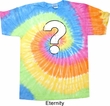 Distressed Question Tie Dye Shirt