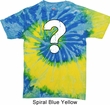 Distressed Question Tie Dye Shirt