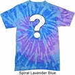 Distressed Question Tie Dye Shirt