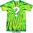 Distressed Question Tie Dye Shirt