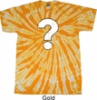 Distressed Question Twist Tie Dye Shirt
