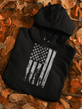 Distressed Stars and Stripes Flag Hoodie