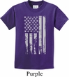 Distressed Stars and Stripes Flag Kids Shirt
