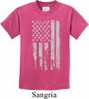 Distressed Stars and Stripes Flag Kids Shirt