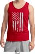 Distressed Stars and Stripes Flag Mens Tank Top