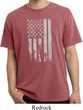 Distressed Stars and Stripes Flag Pigment Dyed Shirt