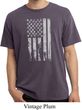 Distressed Stars and Stripes Flag Pigment Dyed Shirt