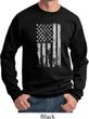 Distressed Stars and Stripes Flag Sweatshirt
