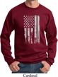 Distressed Stars and Stripes Flag Sweatshirt