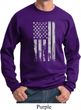 Distressed Stars and Stripes Flag Sweatshirt