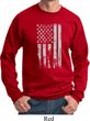 Distressed Stars and Stripes Flag Sweatshirt