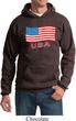 Distressed USA Flag Hoodie