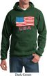 Distressed USA Flag Hoodie