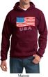Distressed USA Flag Hoodie
