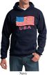 Distressed USA Flag Hoodie
