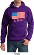 Distressed USA Flag Hoodie