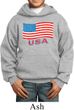 Distressed USA Flag Kids Hoodie